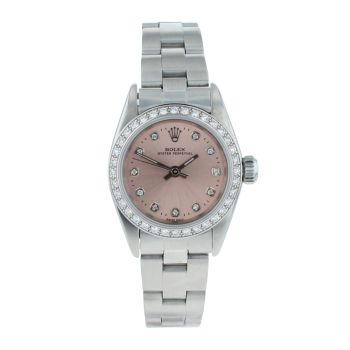 Rolex Custom Oyster Perpetual Pre Owned Watch Ref 67230