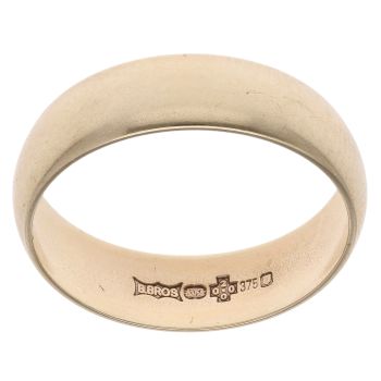 9ct Yellow Gold 4.9mm Wedding Band