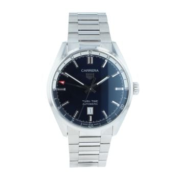 Tag Heuer Carrera Twin-Time Pre Owned Watch Ref WBN201A