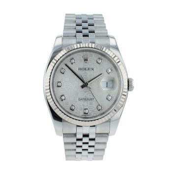Rolex Datejust Pre Owned Watch Ref 116234
