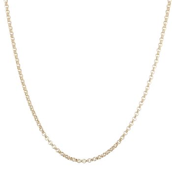 9ct Yellow Gold Belcher Chain 22"