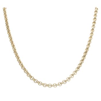 9ct Yellow Gold Belcher Chain 20"