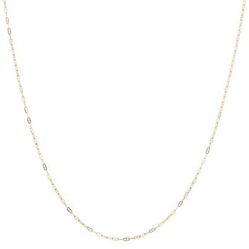 18ct Yellow Gold Anchor Chain 18"