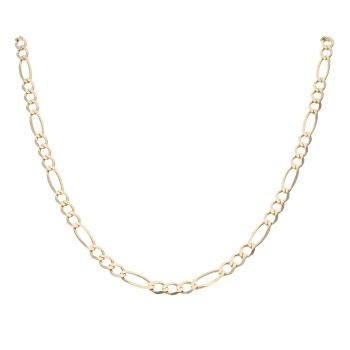 9ct Yellow Gold Figaro Chain 20"