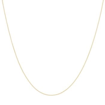 9ct Yellow Gold Mini Spiga Fancy Chain 18"