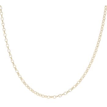 9ct Yellow Gold Belcher Chain 18"
