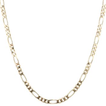 9ct Yellow Gold Figaro Chain 18"