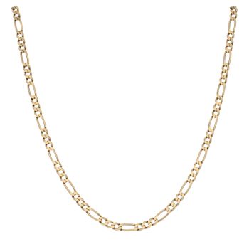 9ct Yellow Gold Figaro Chain 20"