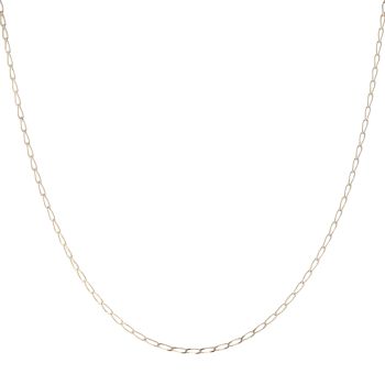 9ct Yellow Gold Curb Chain 20"
