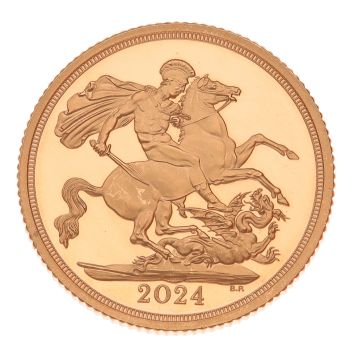 2024 Charles III UK Full Sovereign Coin