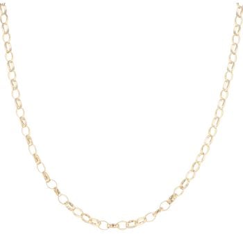 9ct Yellow Gold Belcher Chain 18"