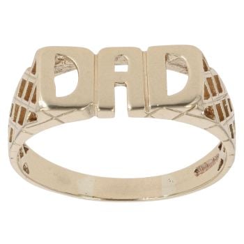 9ct Yellow Gold DAD Ring