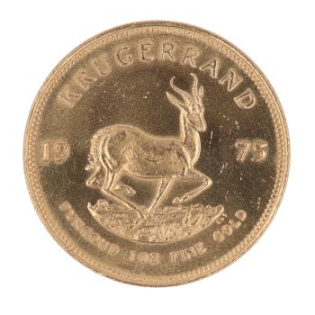 1975 1oz South Africa Krugerrand Coin
