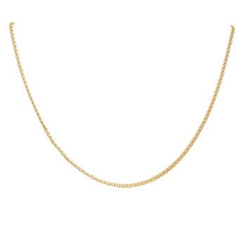 22ct Yellow Gold Milan Chain 16"
