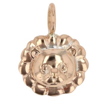 22ct Rose Gold Lion Pendant