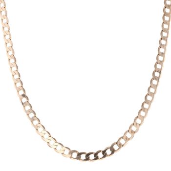 9ct Yellow Gold Curb Chain 24"