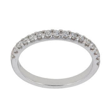 18ct White Gold 0.33ct Brilliant Cut Lab Grown Diamond Eternity Ring