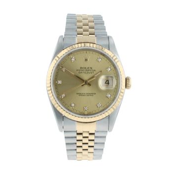 Rolex Datejust Pre Owned Watch Ref 16233