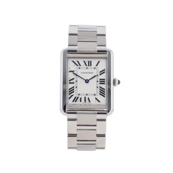 Cartier Tank Solo Pre Owned Watch Ref 3169 (W5200014)
