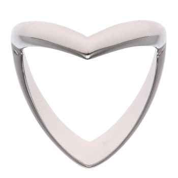 Silver Double Wishbone Ring