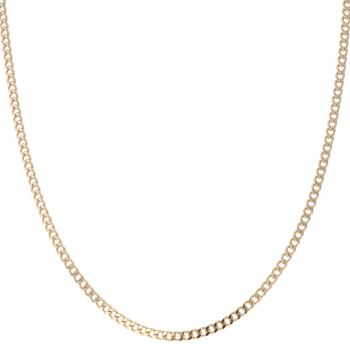 9ct Yellow Gold Curb Chain 20"