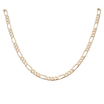 9ct Yellow Gold Figaro Chain 26"