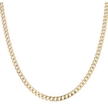 9ct Yellow Gold Curb Chain 20"