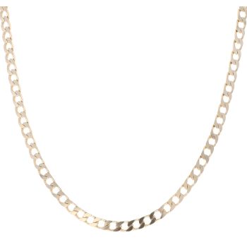 9ct Yellow Gold Curb Chain 20"