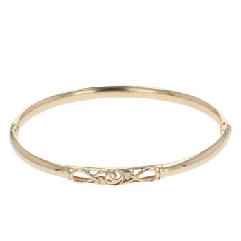 9ct Yellow Gold Rennie Mac Bangle