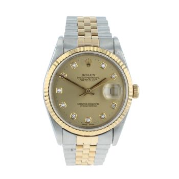 Rolex Datejust Pre Owned Watch Ref 16233