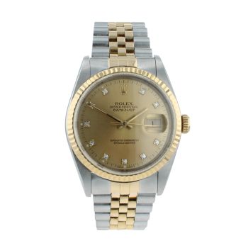 Rolex Datejust Pre Owned Watch Ref 16233