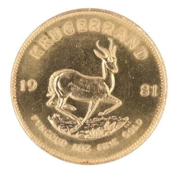 1981 1oz Krugerrand Coin