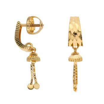 22ct Yellow Gold Tassel Drop Earrings