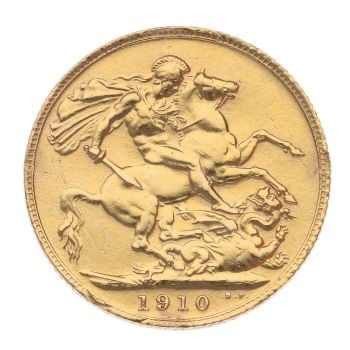 1910 Edward VII Full Sovereign Coin