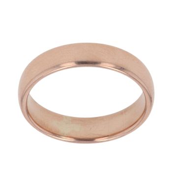 9ct Rose Gold Wedding Band 4.1mm