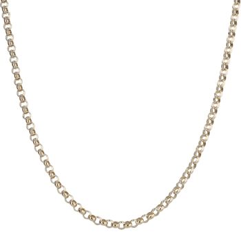 9ct Yellow Gold Belcher Chain 16"
