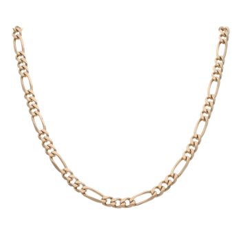 9ct Yellow Gold Figaro Chain 20"