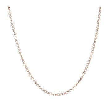9ct Rose Gold Belcher Chain 24"