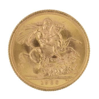 1966 Elizabeth II Full Sovereign Coin