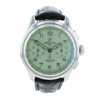 Breitling Premier Pre Owned Watch Ref AB0930