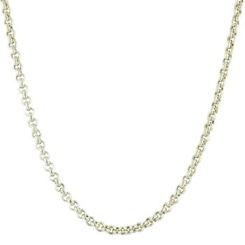 14ct Yellow Gold Belcher Chain 18"