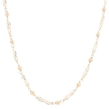9ct Yellow Gold Fancy Chain 20"