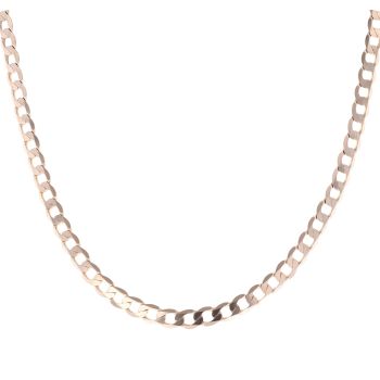 9ct Yellow Gold Curb Chain 16"