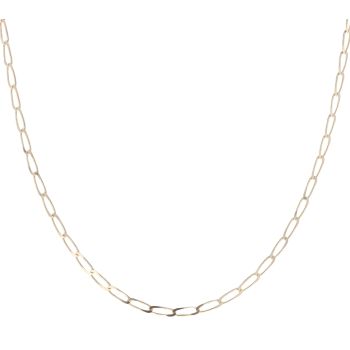9ct Yellow Gold Curb Chain 18"