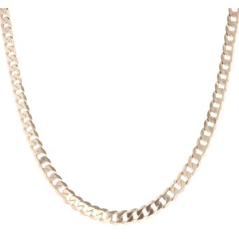9ct Yellow Gold Curb Chain 18"