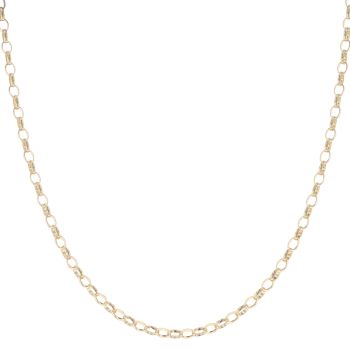 9ct Yellow Gold Belcher Chain 22"