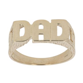 9ct Yellow Gold Dad Ring