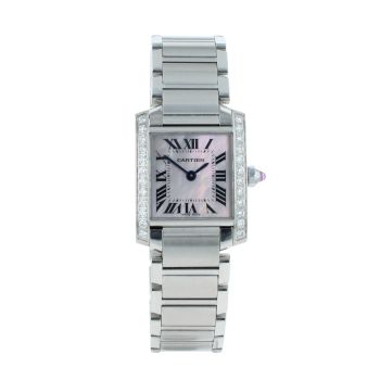 Cartier Custom Tank Francaise Pre Owned Watch Ref 2384 (W51008Q3)