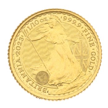 2023 1/10oz Elizabeth II UK Britannia Coin