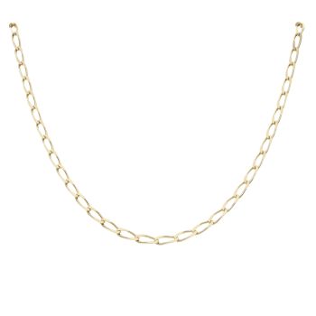 9ct Yellow Gold Curb Chain 20"